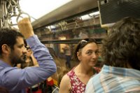 Private Tour .. in knapp 15 Minuten (wir haben mit dem Tour Bus morgens über eine Stunde gebraucht) geht es mit der Metro in die Neustadt zur Station Tobalaba.